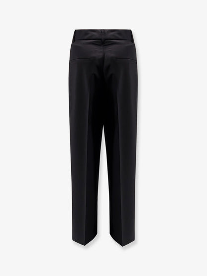 Pantaloni in misto lana a vita media thumbnail