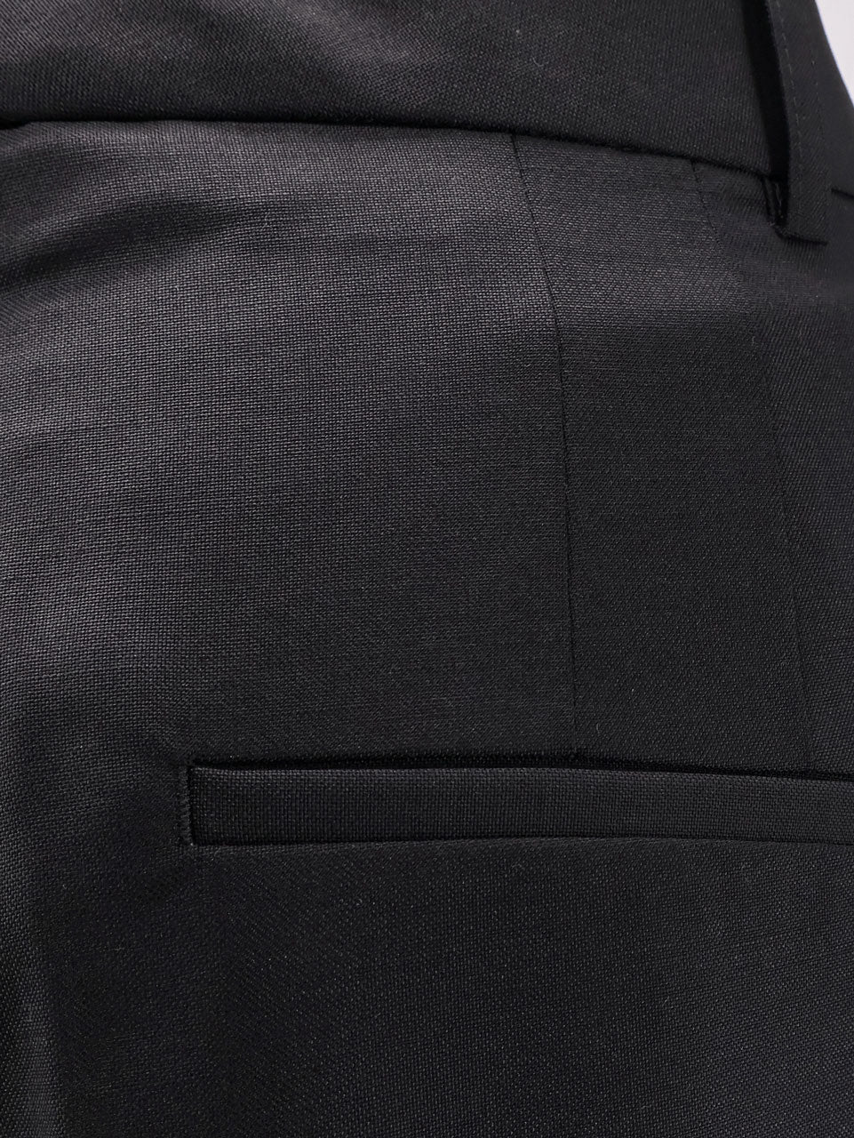 Pantaloni in misto lana a vita media