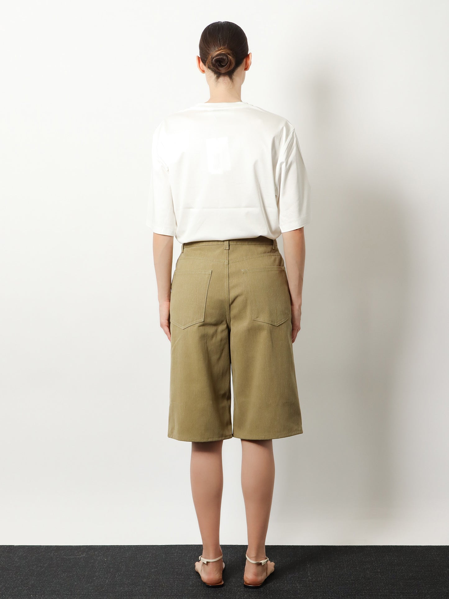 Cotton bermuda shorts