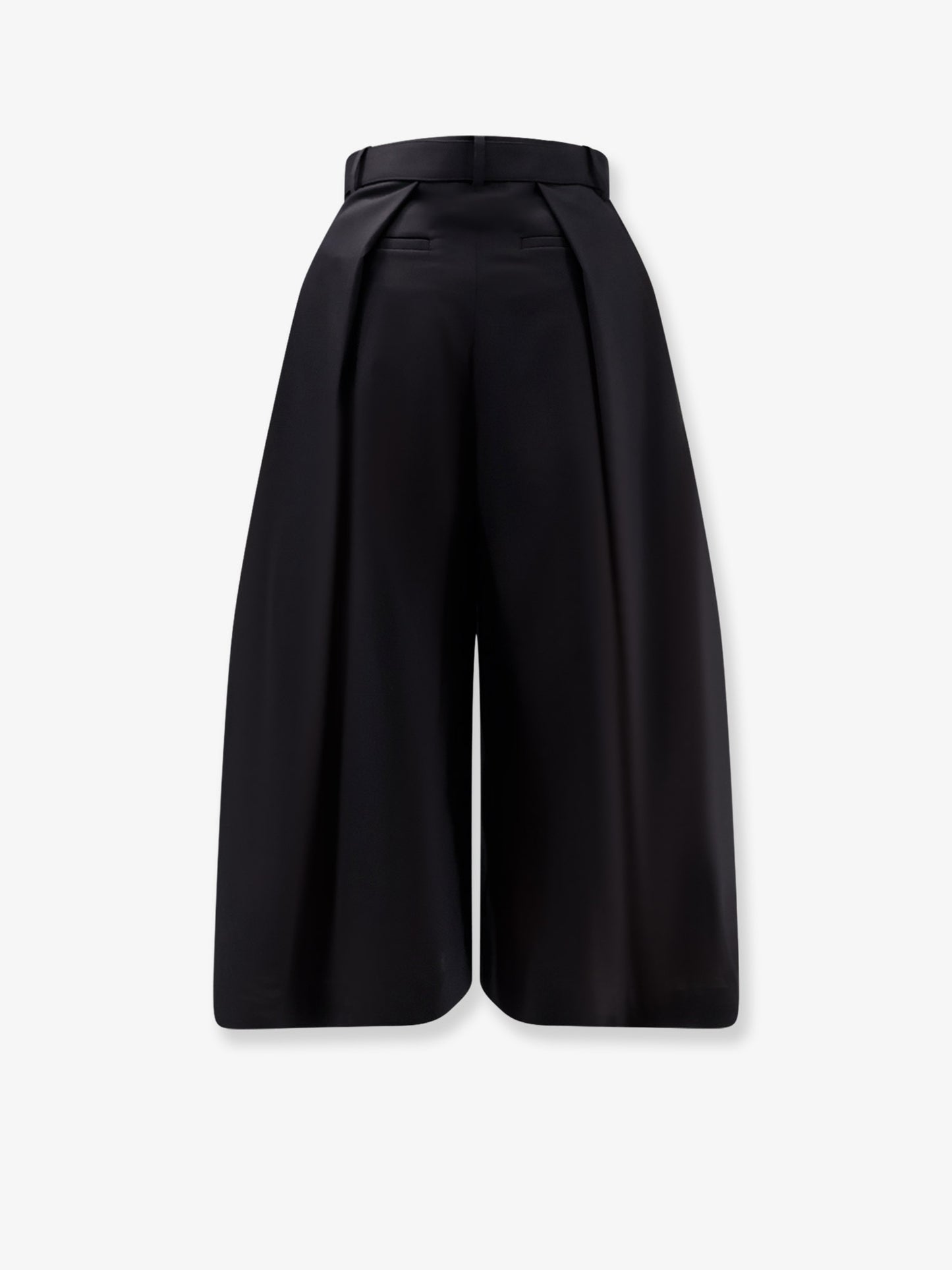 Wool blend bermuda shorts