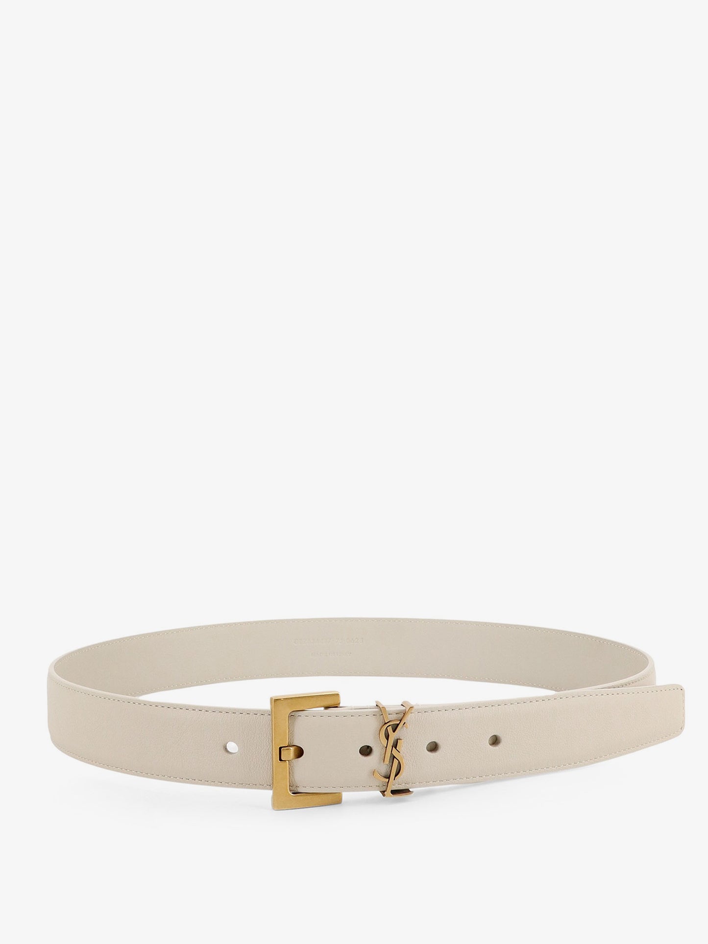 Leather belt