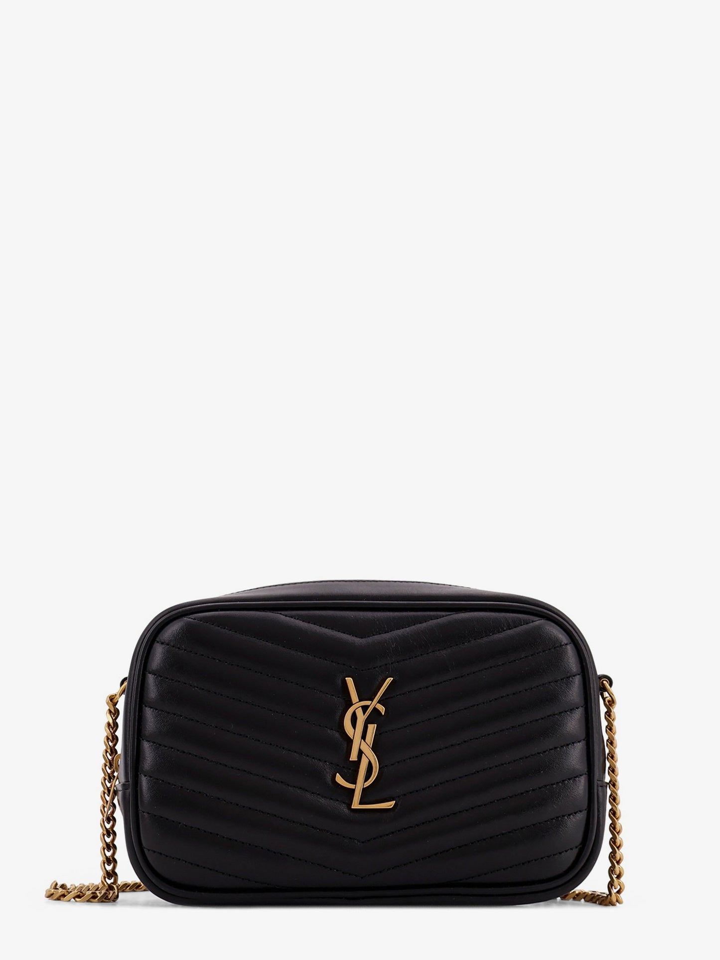 Borsa a tracolla Mini Lou in pelle trapuntata
