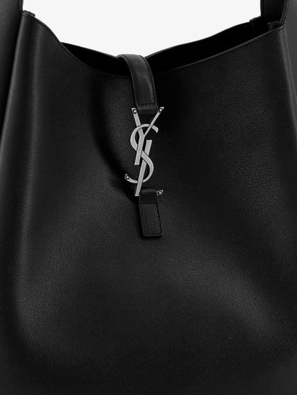 Le 5 à 7 leather shoulder bag with metal Cassandre logo thumbnail