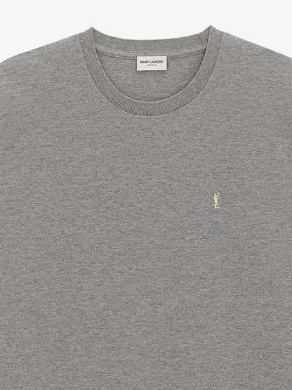 Recycled material t-shirt with Cassandre embroidery thumbnail
