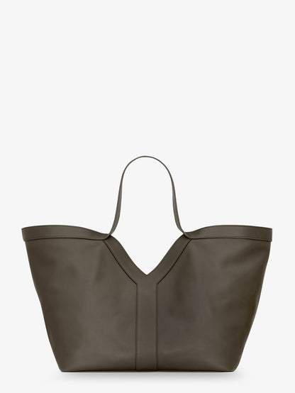 Tote Y hammered leather shoulder bag thumbnail