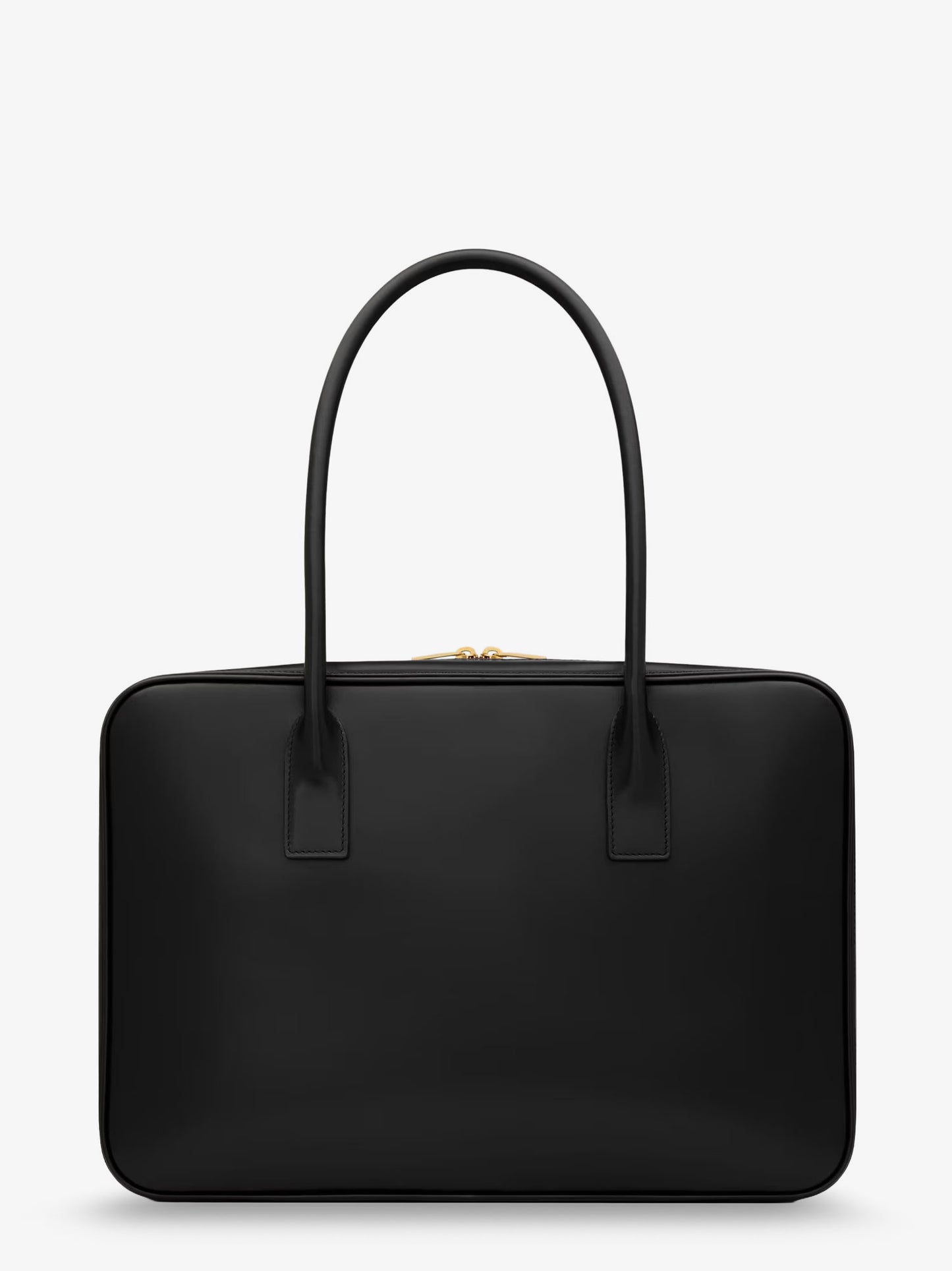 Sac de Jour in Box leather handbag with metal padlock detail