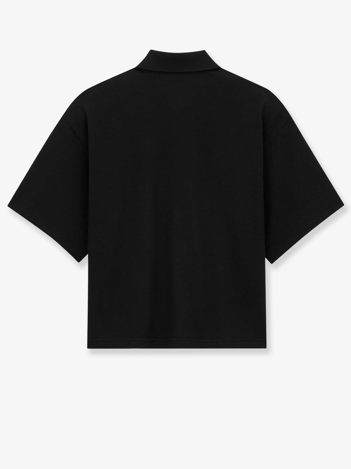 Cotton blend polo shirt