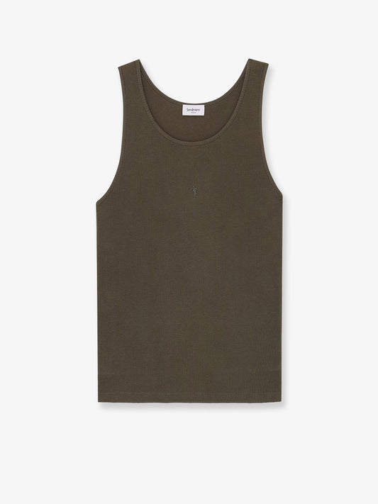 Ribbed cotton top