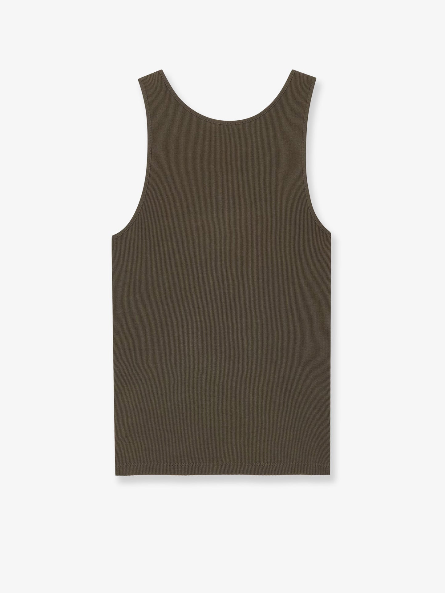 Ribbed cotton top