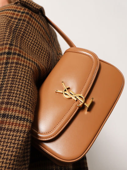 Solferino leather shoulder bag thumbnail
