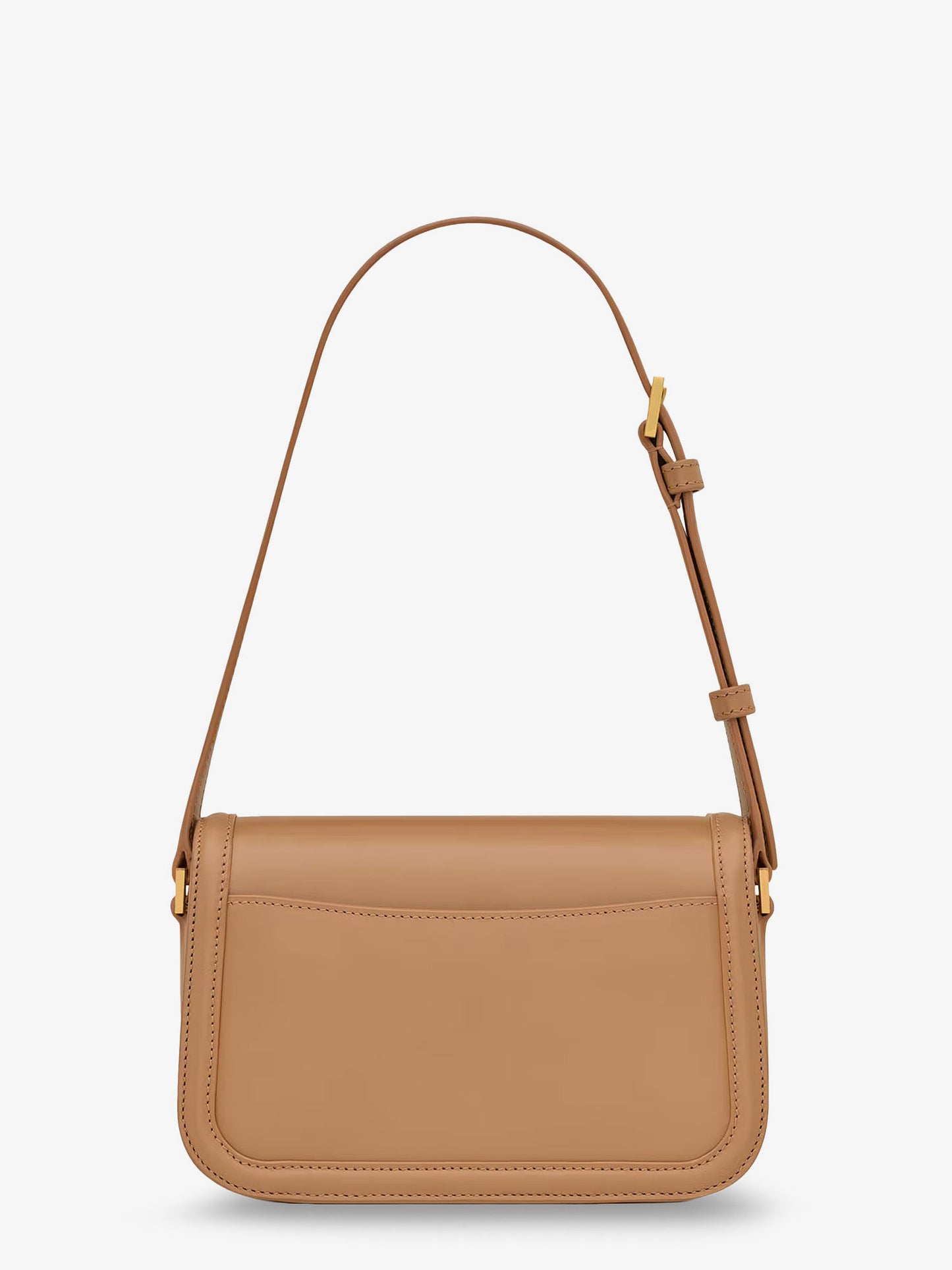 Solferino leather shoulder bag