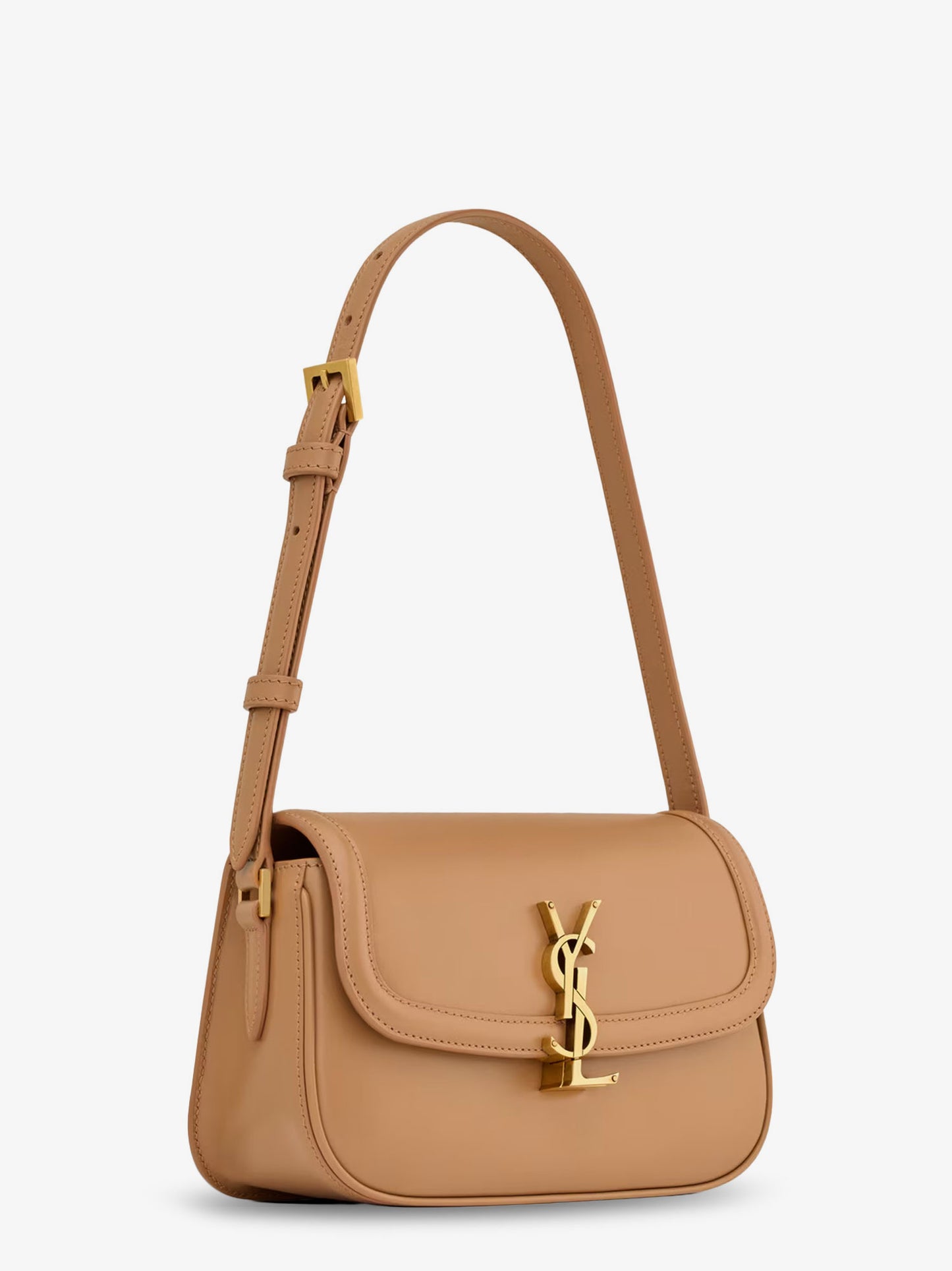 Solferino leather shoulder bag