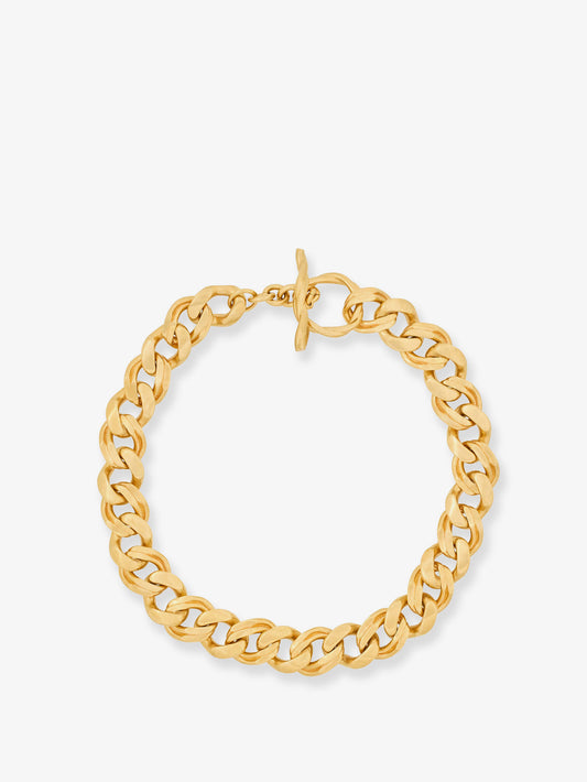 Metal choker necklace