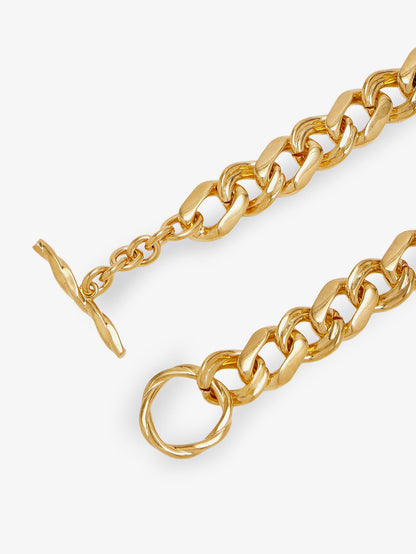 Metal choker necklace thumbnail