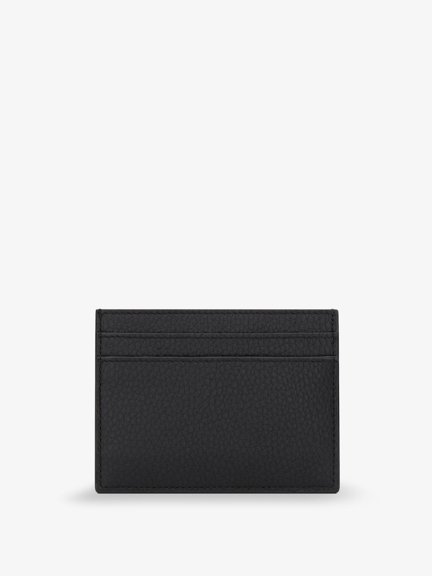 Tiny Cassandre hammered leather card holder