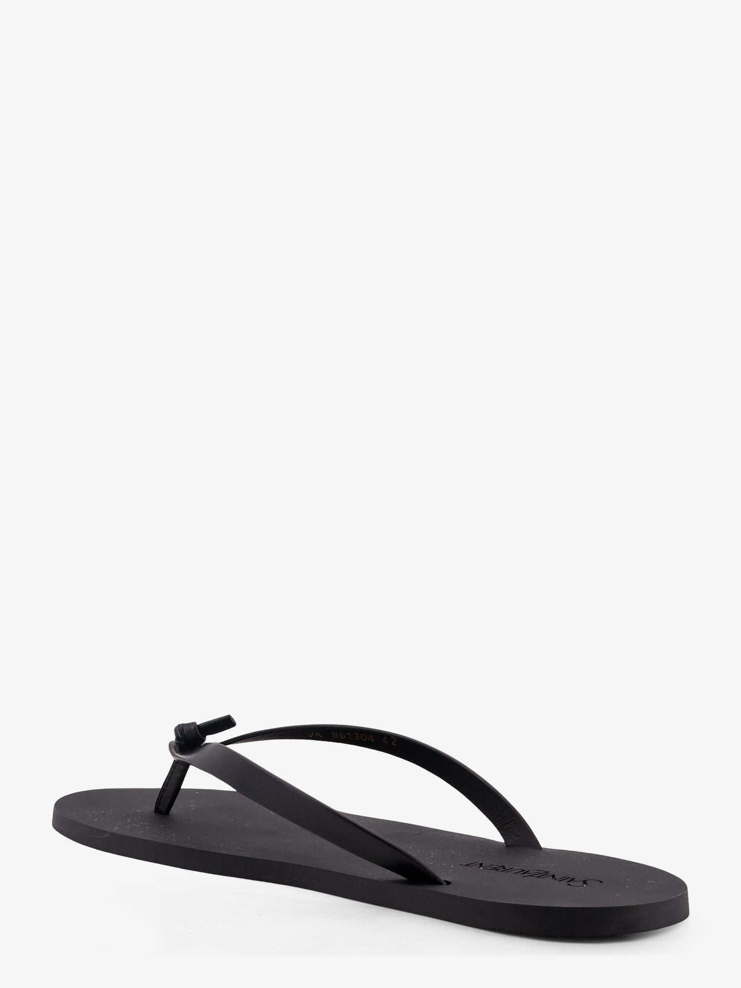 Party low rubber sandals