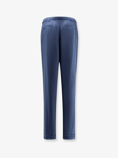 Pantaloni in seta con cintura thumbnail
