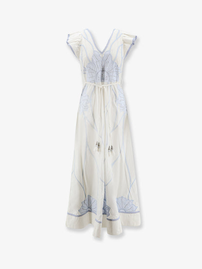 Vestito lungo Vittorio in cotone thumbnail