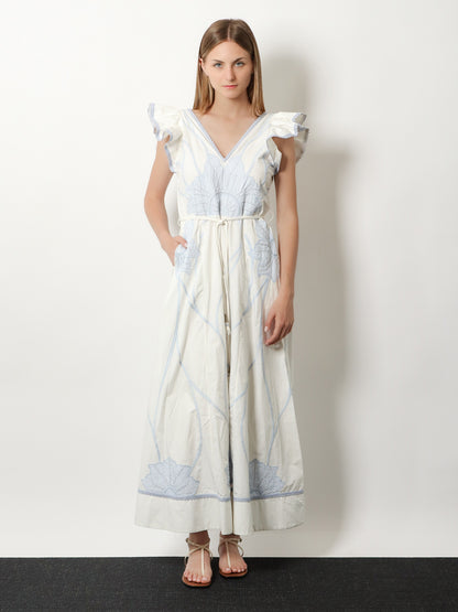 Vestito lungo Vittorio in cotone thumbnail