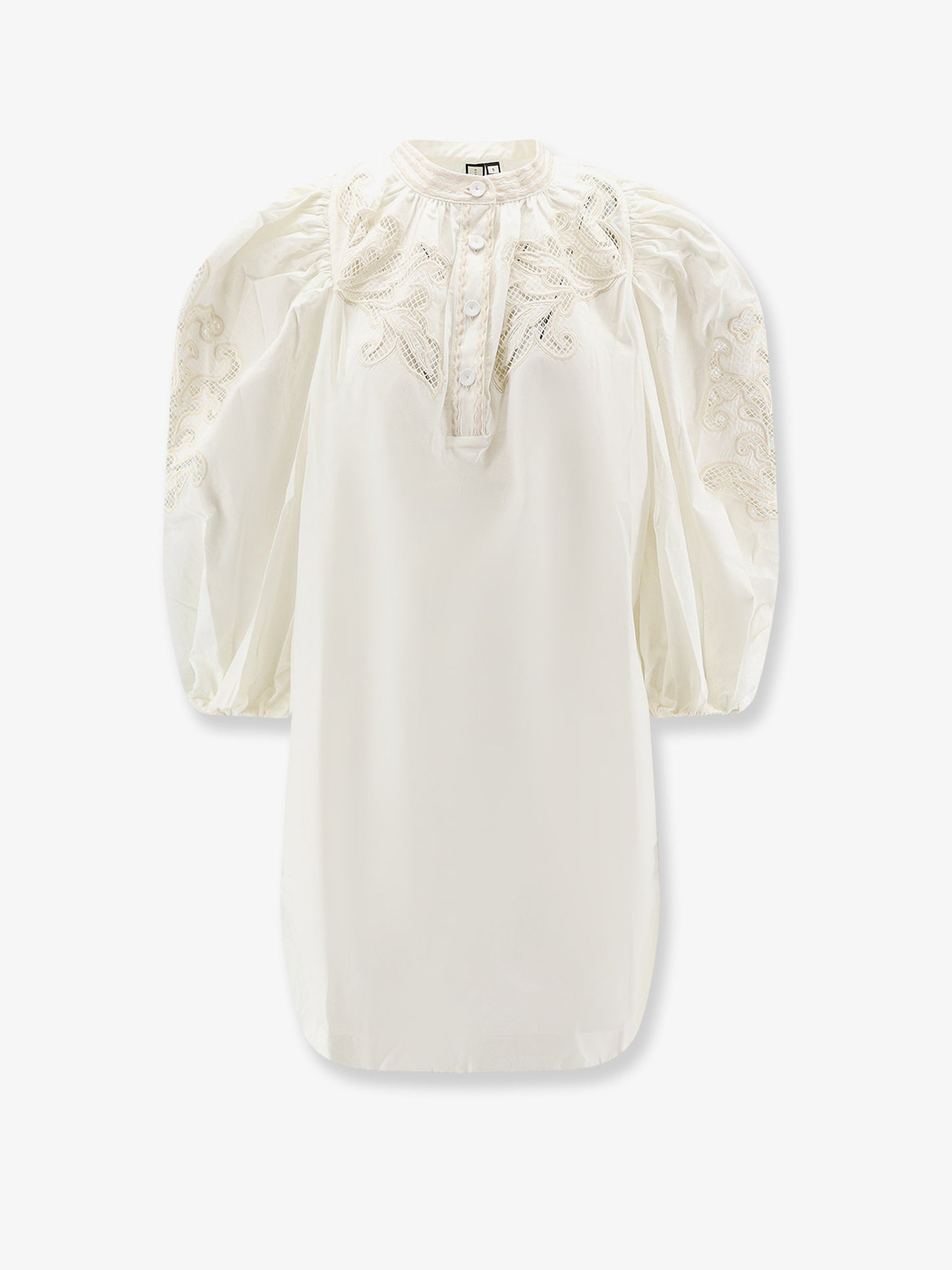 Visaya cotton satin dress