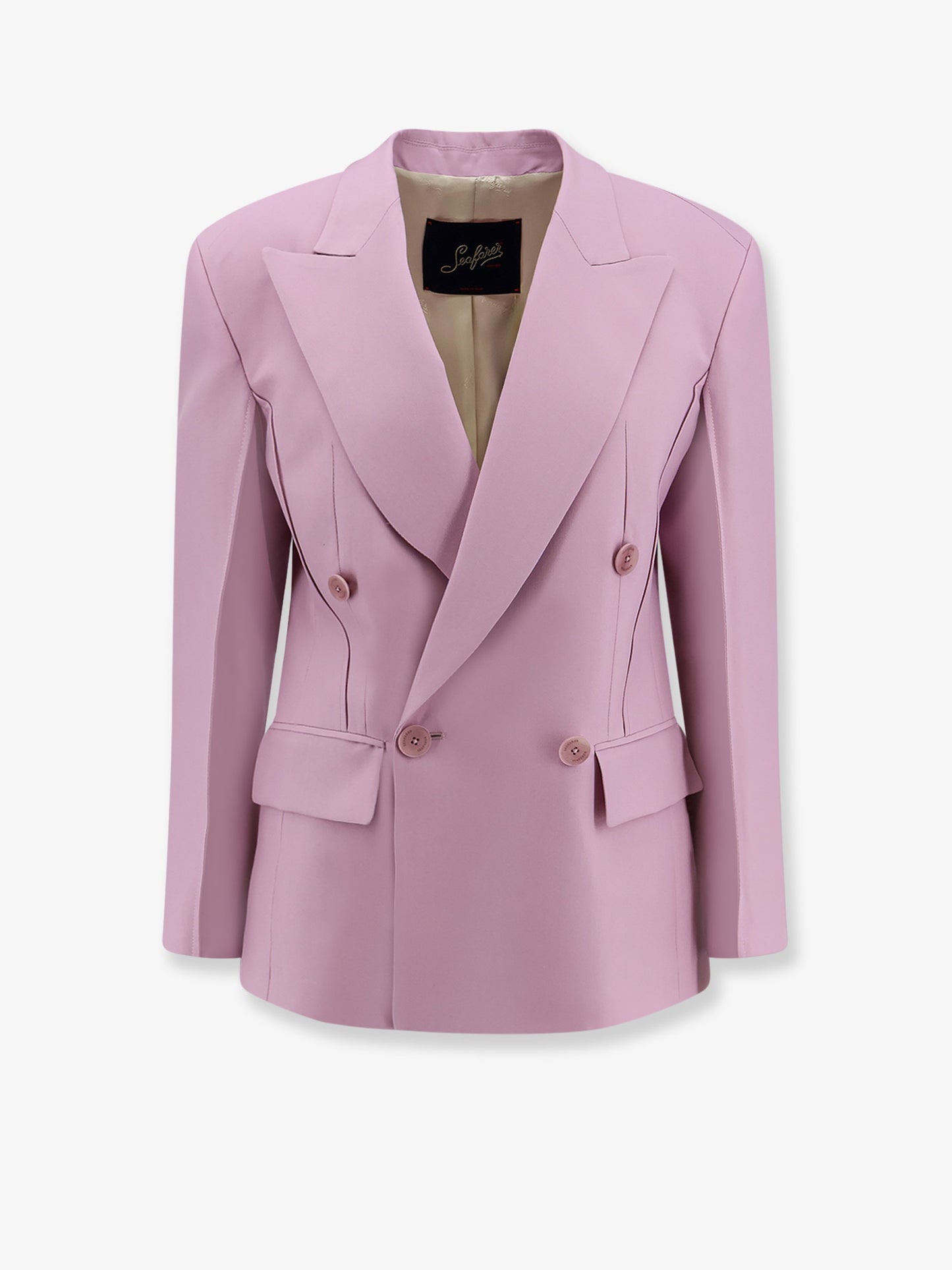 Carmen virgin wool and silk blazer