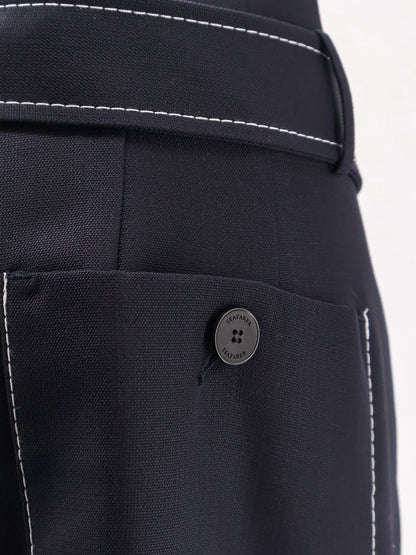 Irony virgin wool trousers thumbnail