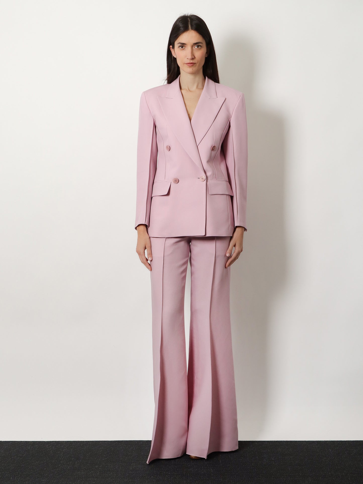 Nancy virgin wool and silk trousers