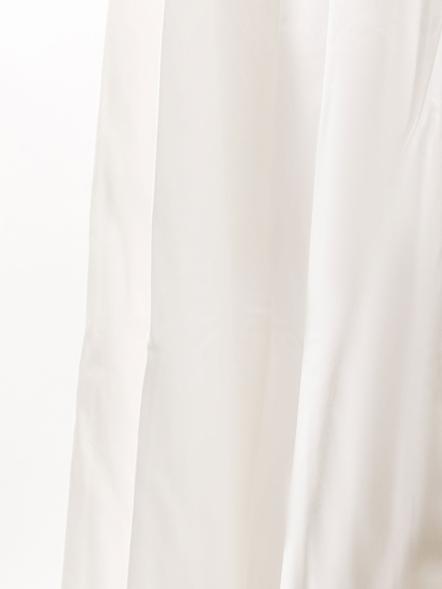 Asymmetrical cotton skirt