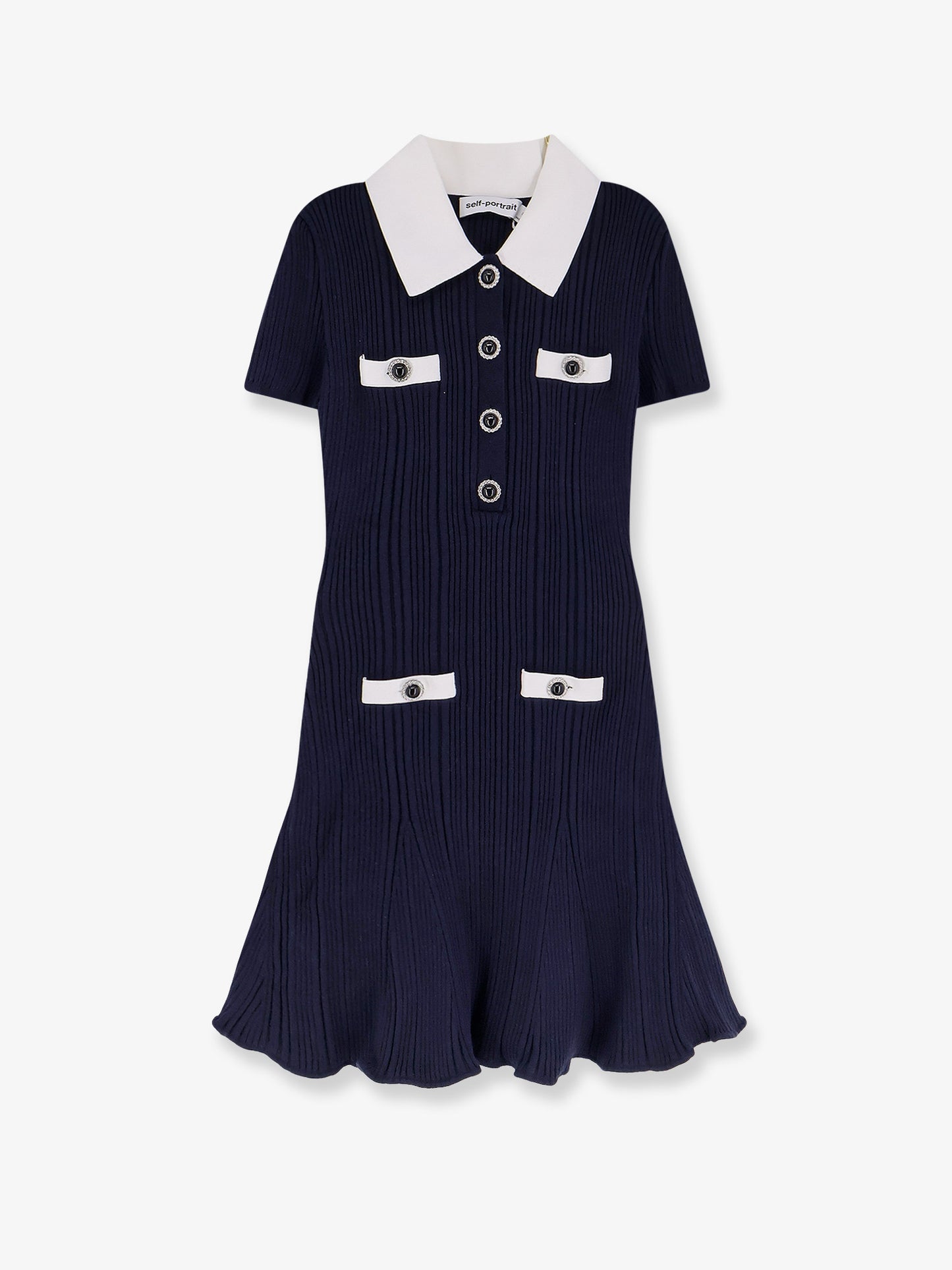 Ribbed mini dress
