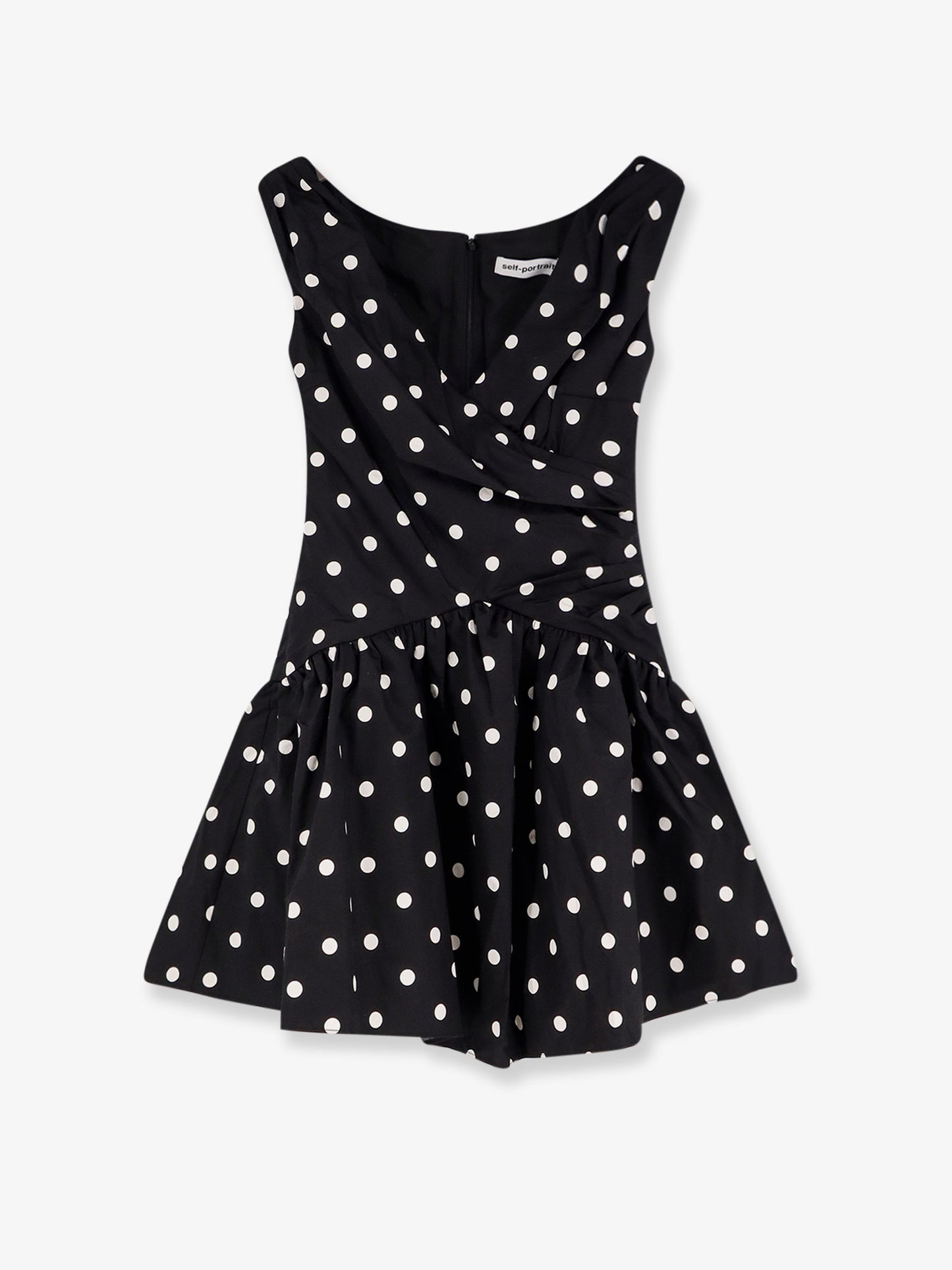 Vestito Mini in cotone a pois
