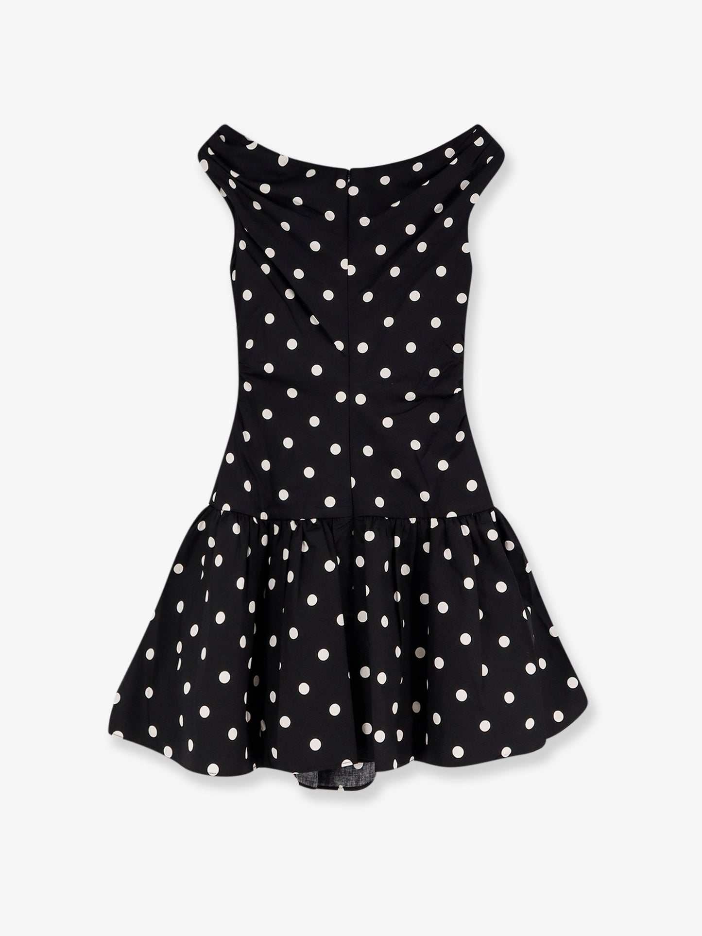 Vestito Mini in cotone a pois