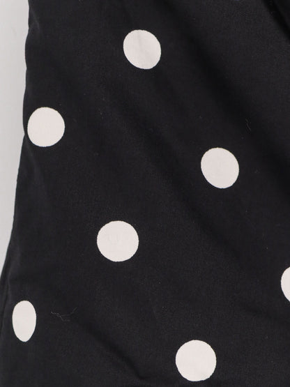 Vestito Mini in cotone a pois thumbnail