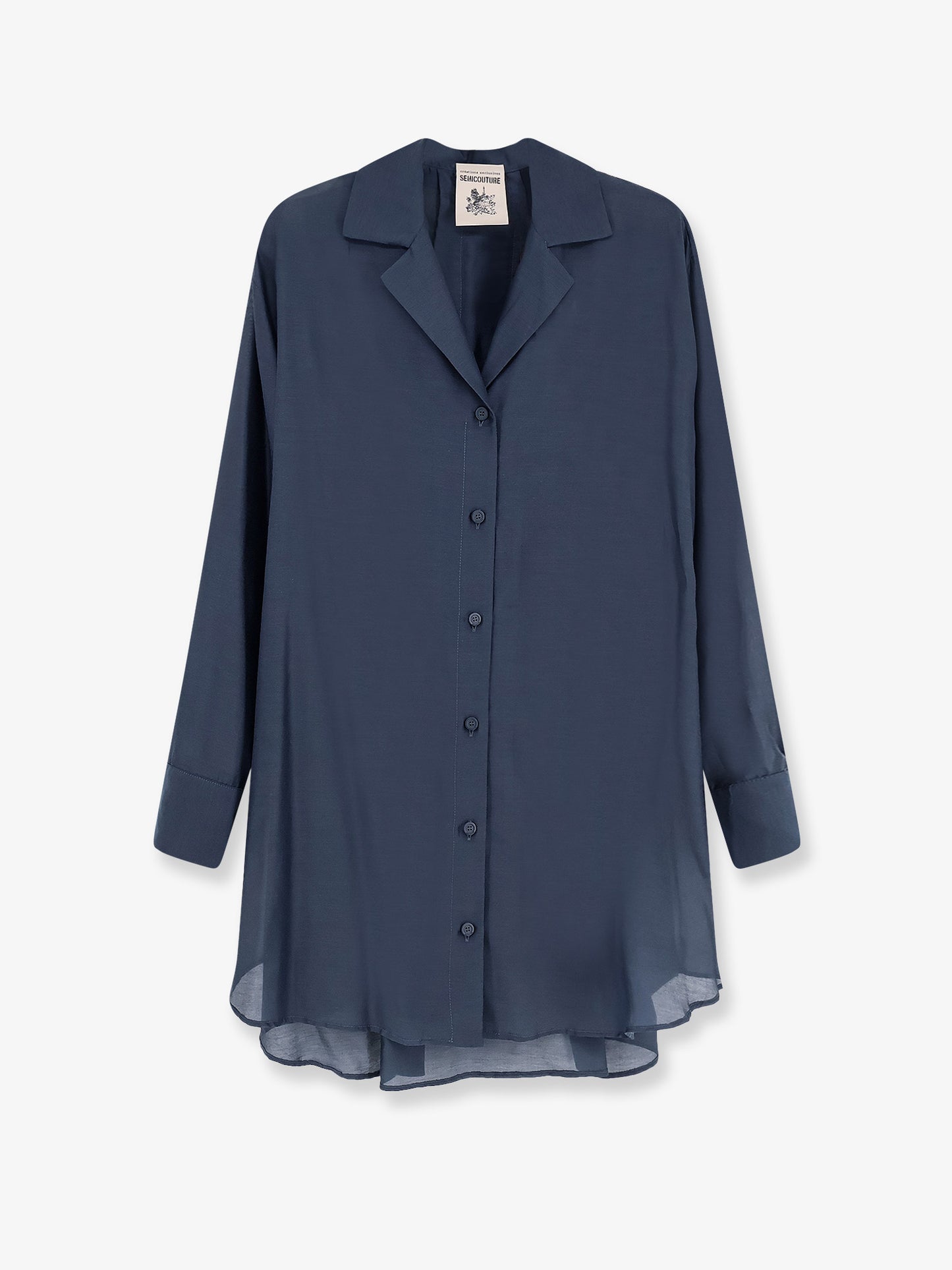 Cotton and silk shirt
