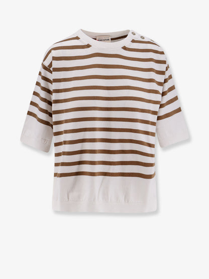 Striped cotton sweater thumbnail