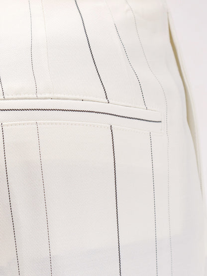 Viscose and virgin wool trousers thumbnail