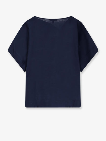 Issa top in linen blend thumbnail