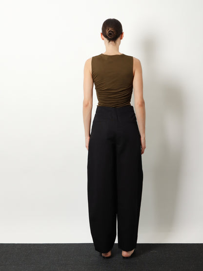 Daley organic cotton and linen trousers thumbnail
