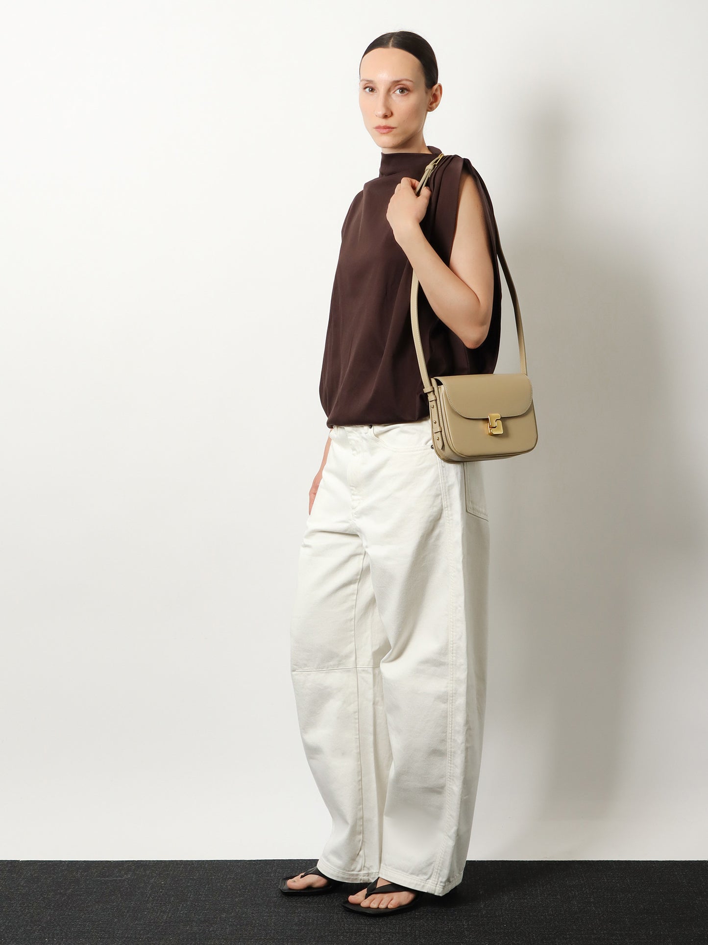 Bellissima Mini leather crossbody bag