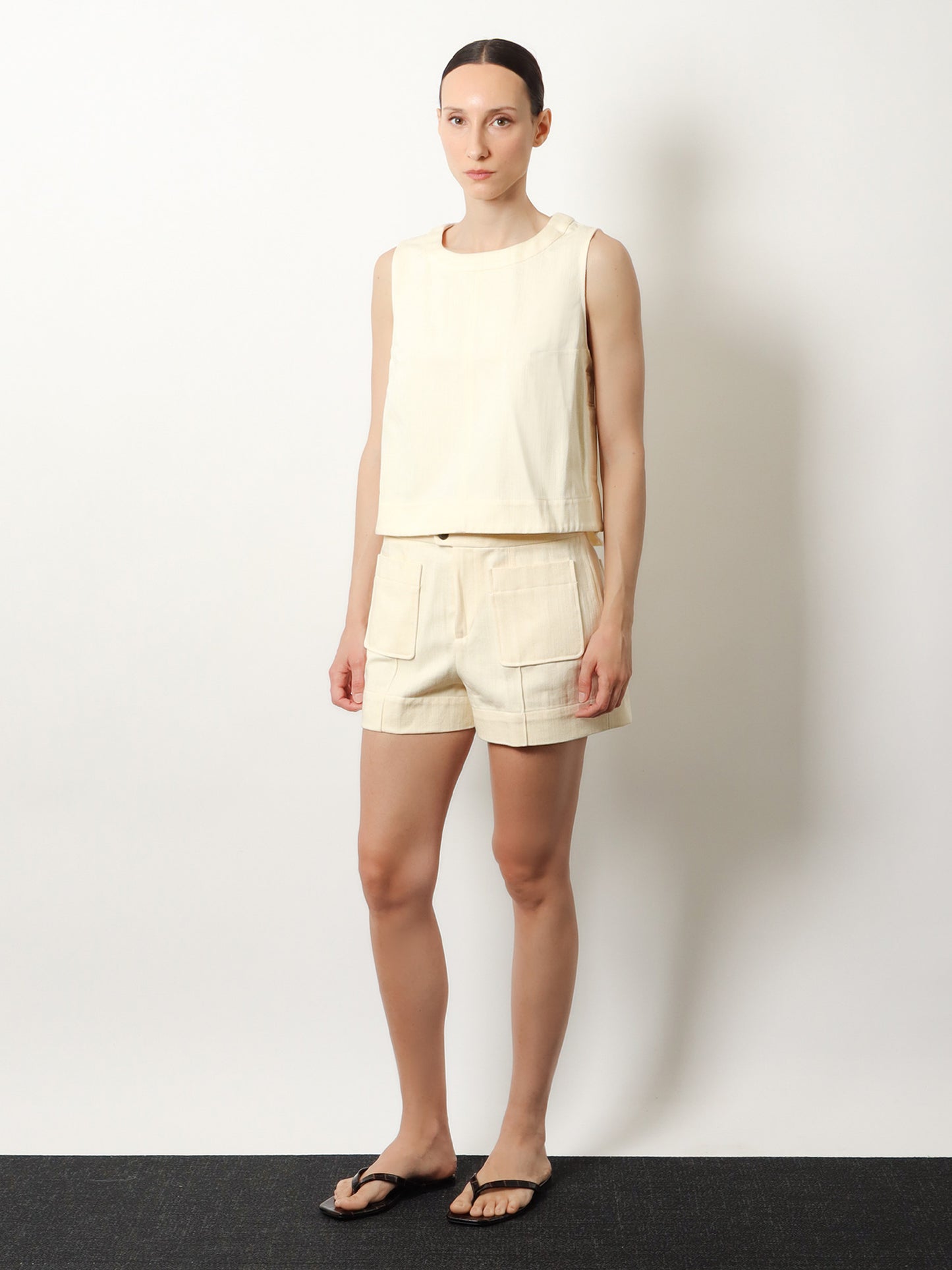 Hover cotton shorts