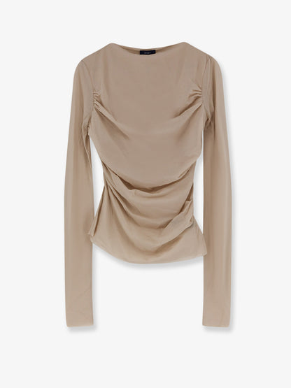 Gaia extra-fine cotton crêpe top thumbnail