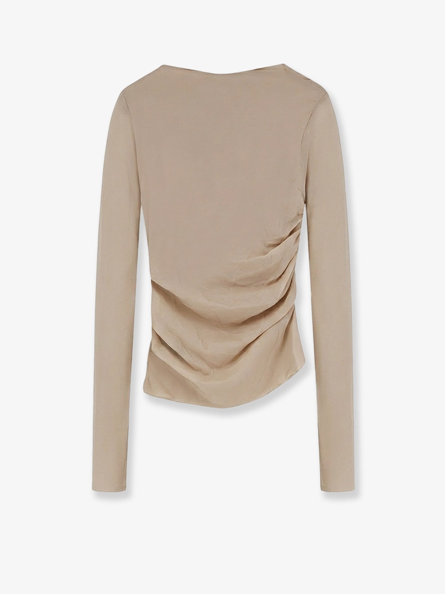 Gaia extra-fine cotton crêpe top