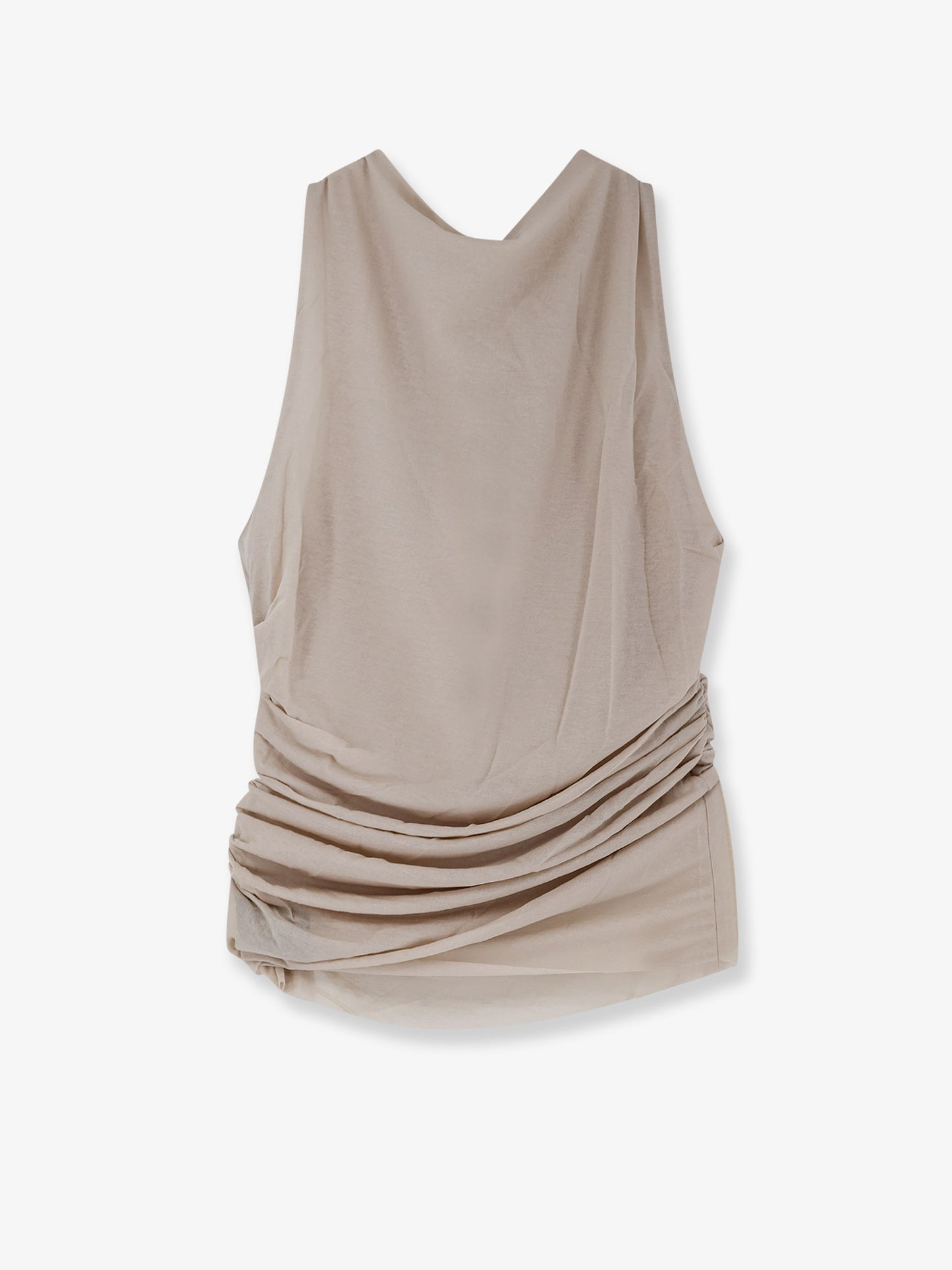 Irina extra-fine cotton crêpe top