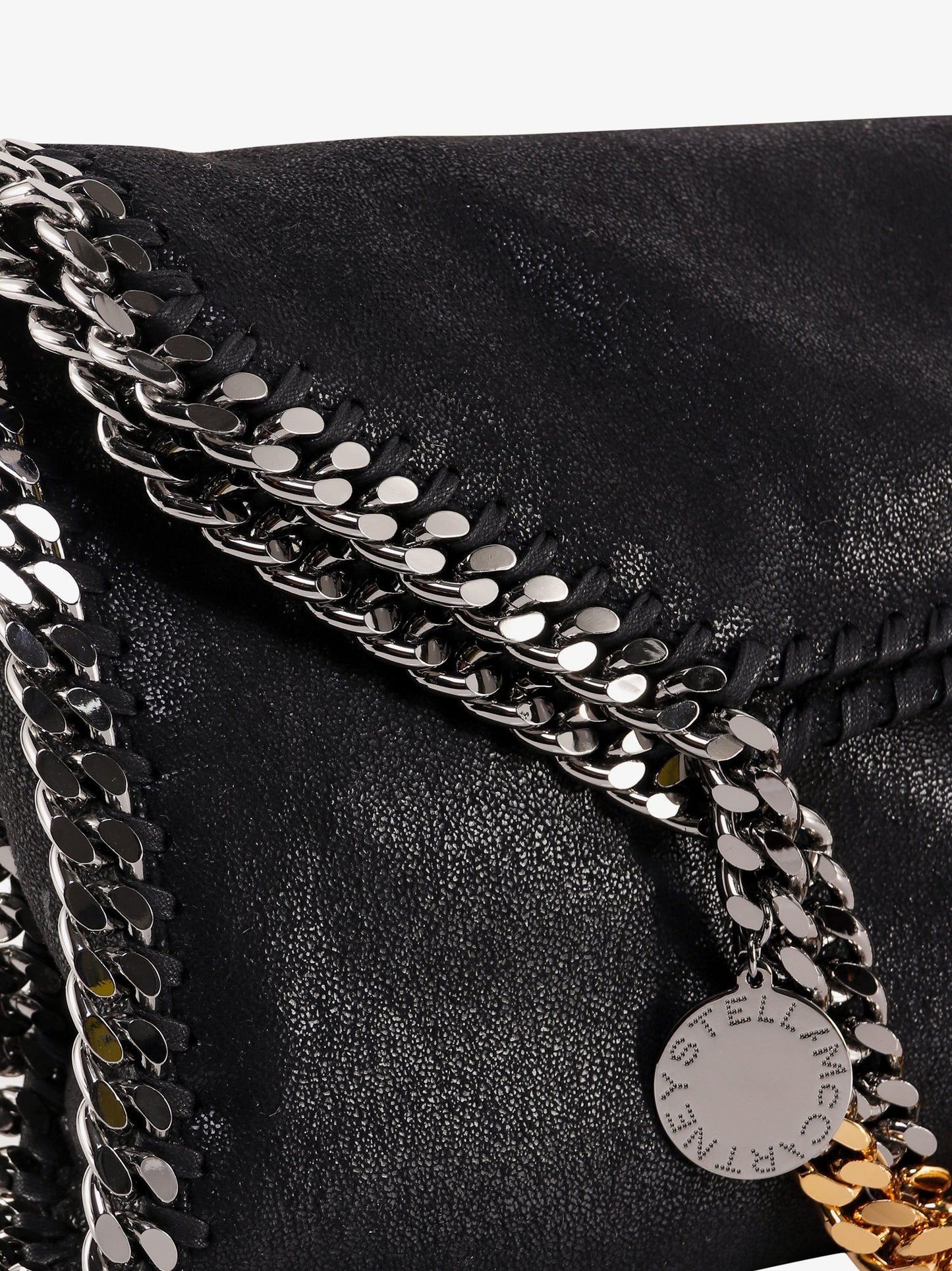 Borsa a spalla Falabella in shaggy deer