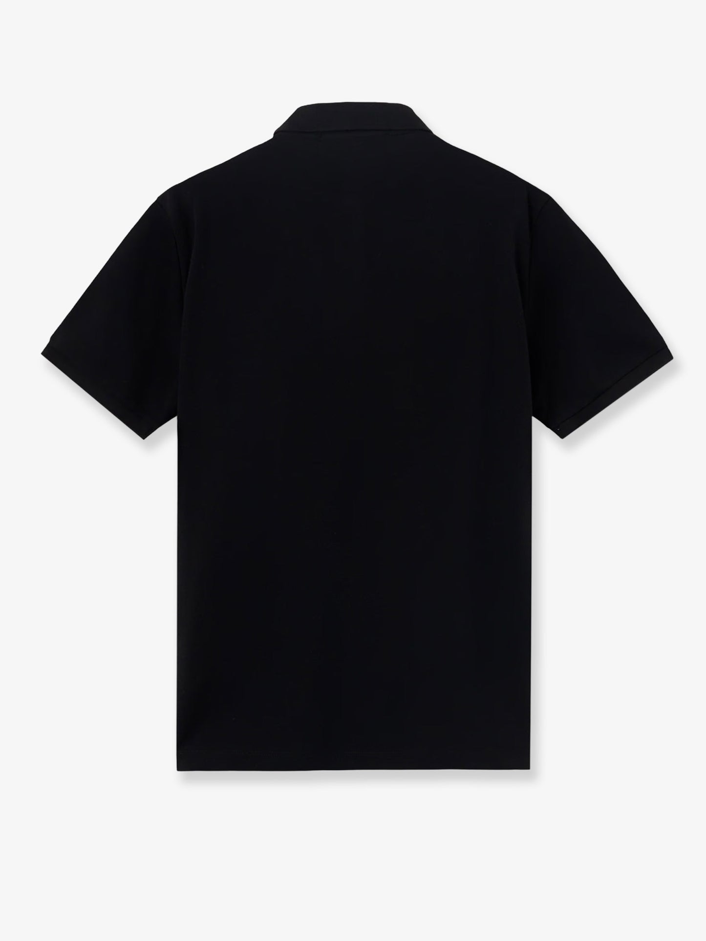 Stretch organic cotton polo shirt