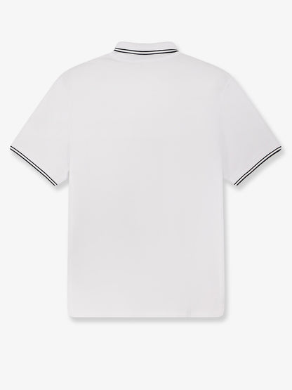 Stretch organic cotton polo shirt thumbnail