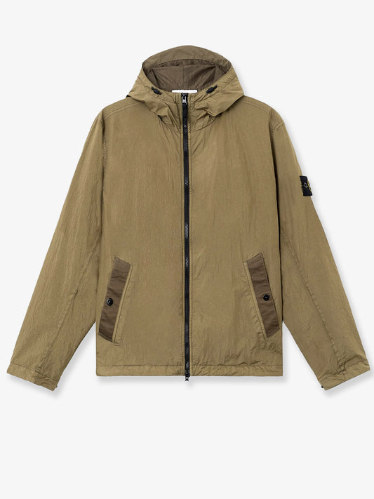 Garment Dyed Crinkle Reps NY nylon jacket
