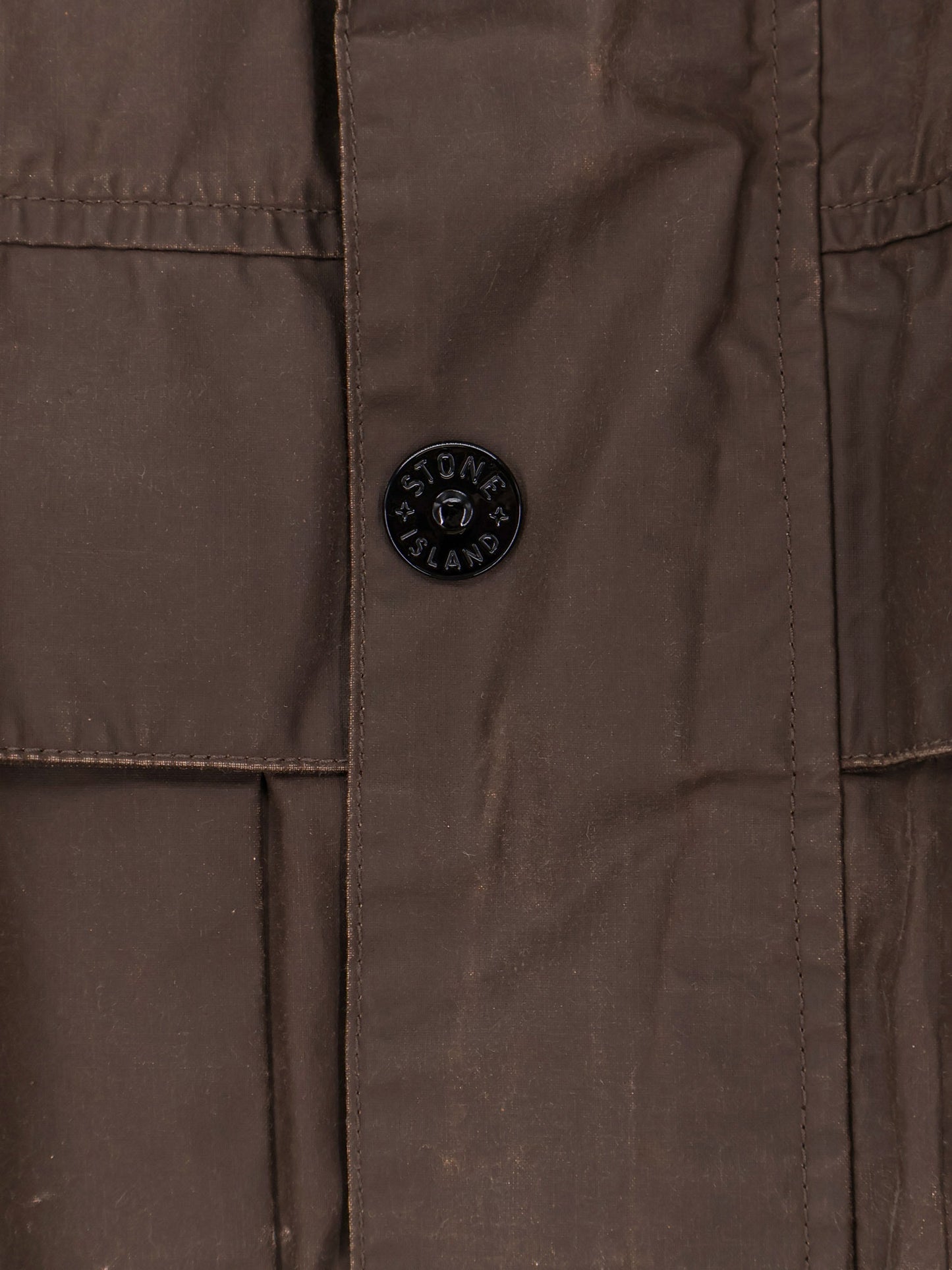 Giubbino Waxed Pigment Cotton Tela