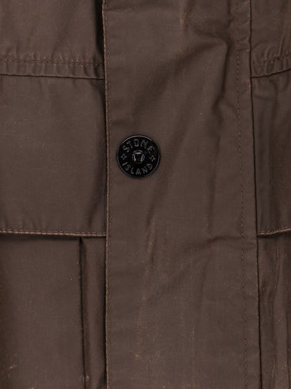 Giubbino Waxed Pigment Cotton Tela thumbnail