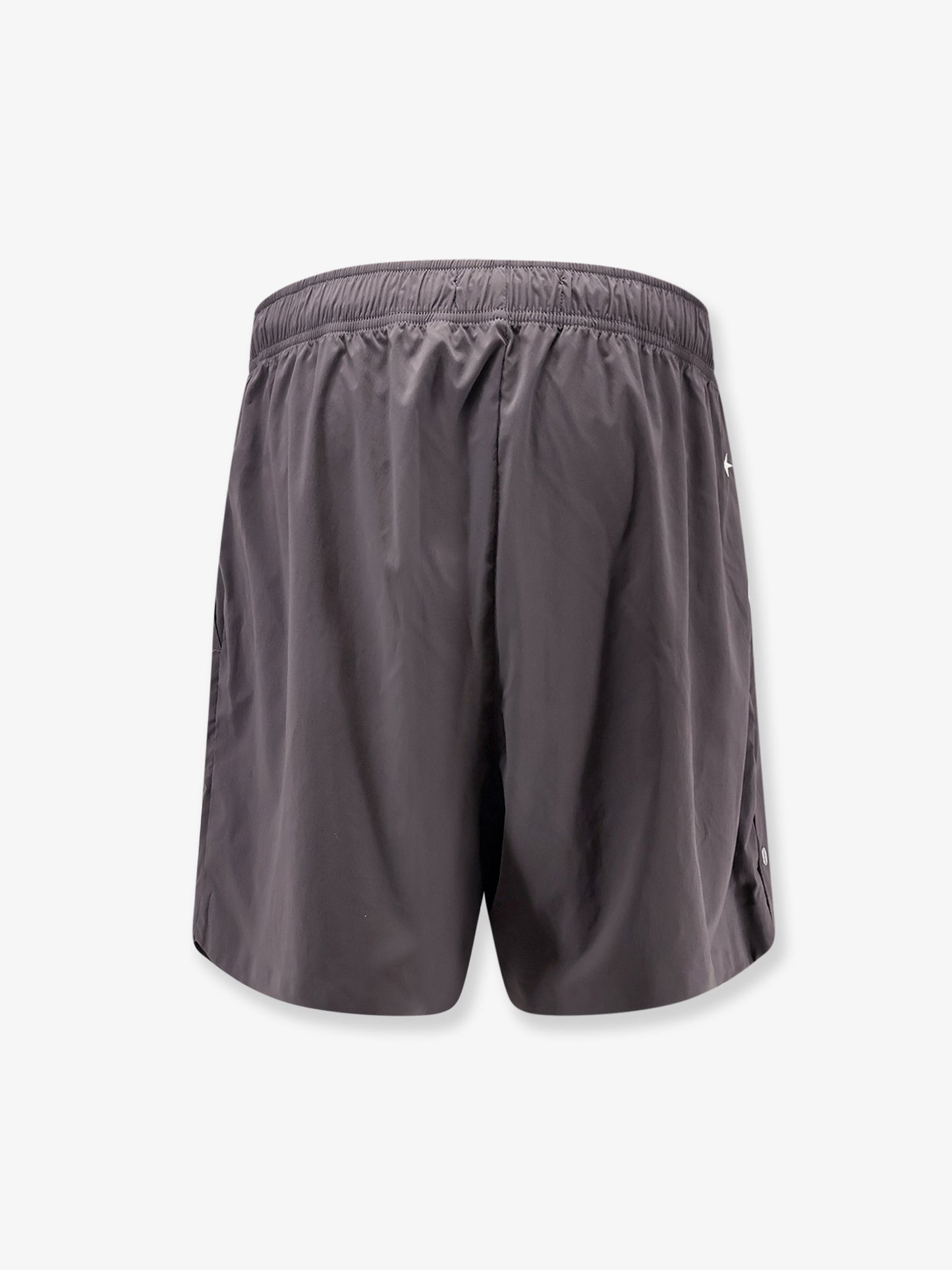 Nylon Bermuda shorts with embroidered logo on the back