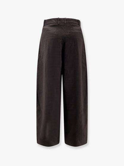Oversized wool blend trousers thumbnail